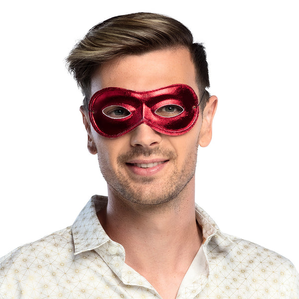 Eye mask Metallised in 6 Assorted Colours