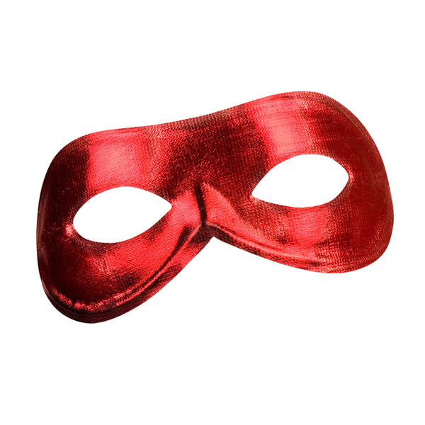 Eye mask Metallised in 6 Assorted Colours