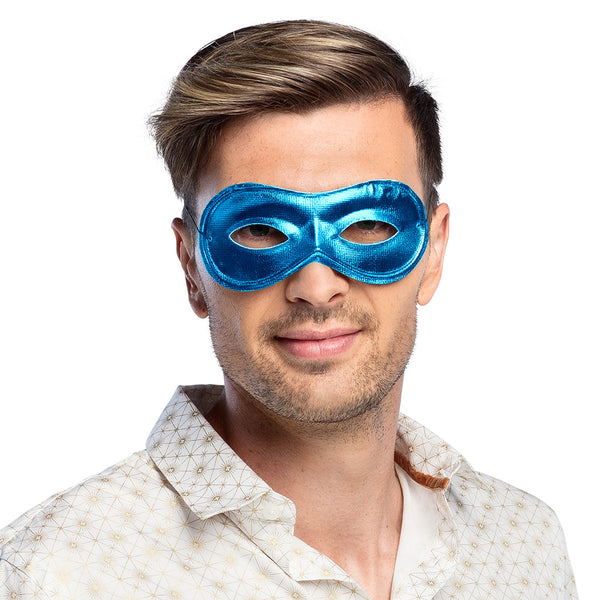 Eye mask Metallised in 6 Assorted Colours