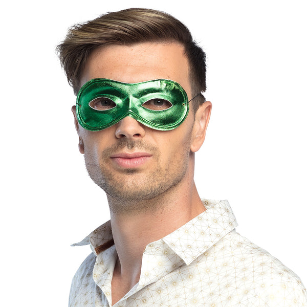 Eye mask Metallised in 6 Assorted Colours