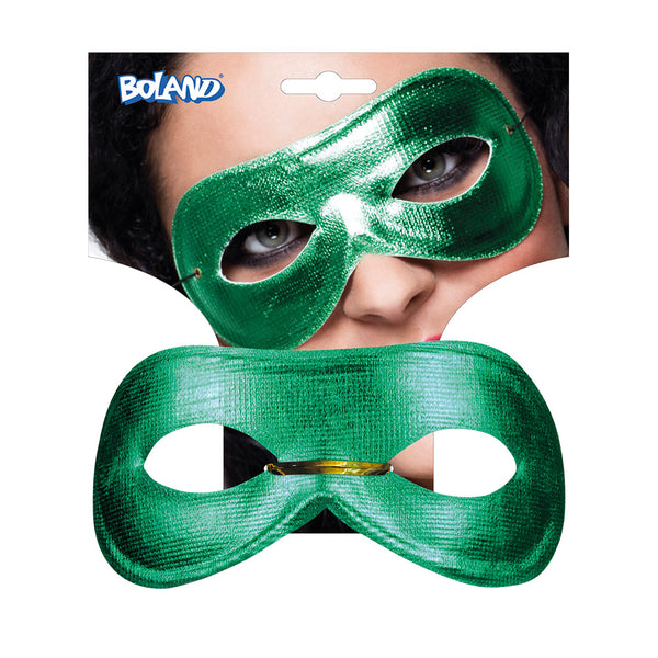 Eye mask Metallised in 6 Assorted Colours