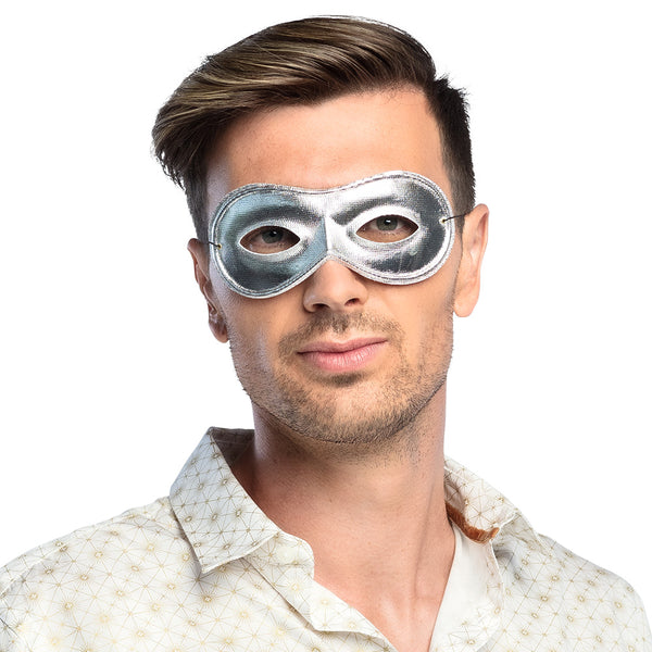 Eye mask Metallised in 6 Assorted Colours