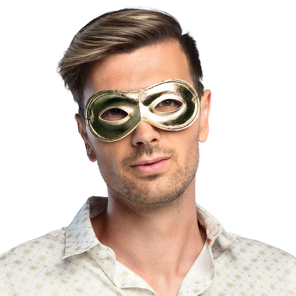 Eye mask Metallised in 6 Assorted Colours