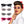 Load image into Gallery viewer, Party glasses Sandy in 4 Assorted Colours