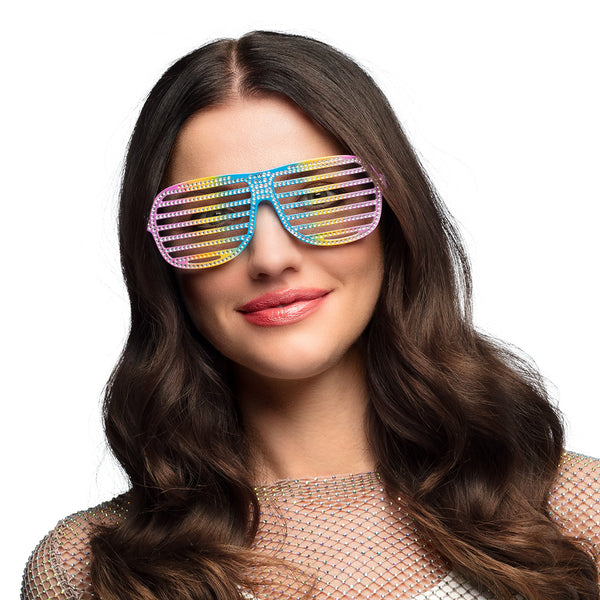 Party glasses Spectacular rainbow