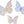 Load image into Gallery viewer, 3D Adhesive Butterflies Silver Iridescent - (12 Pack)