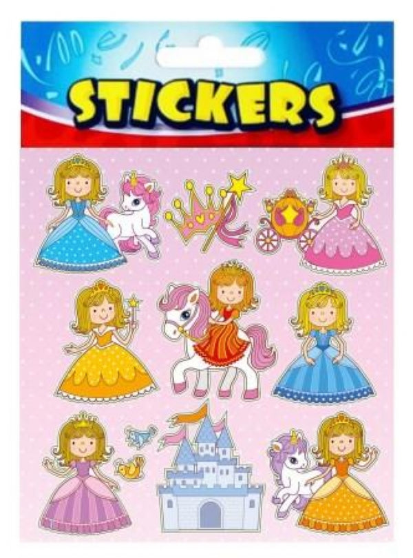 Princess Stickers - (12x11.5cm)