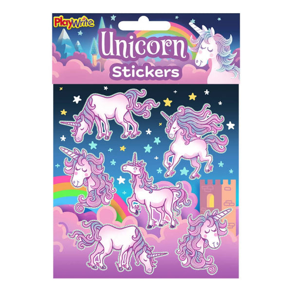 Unicorn Stickers - (12x11.5cm)