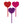 Load image into Gallery viewer, Fluffy heart pens in 3 Assorted Colours