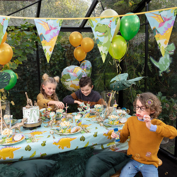 PE Bunting Dino party - (30 x 20 cm)(6 m)