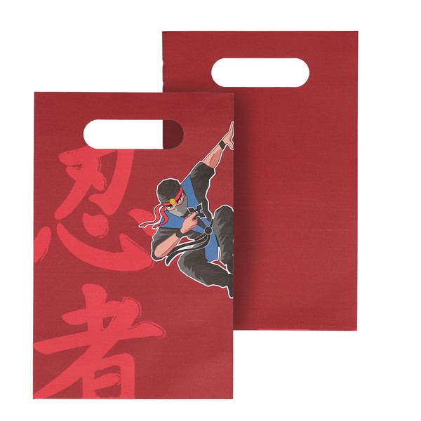 Paper party bags Ninja (23 x 15 cm) - (10 Pack)