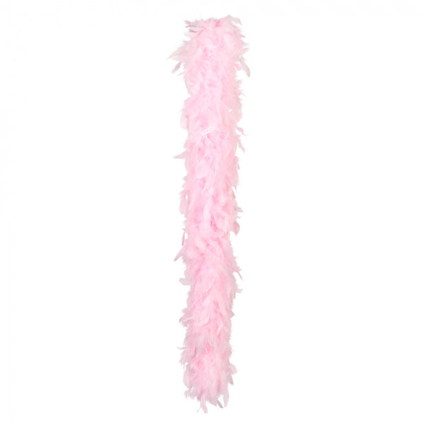 Feather boa light pink 50g - (180 cm)