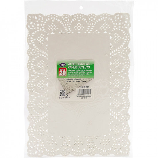 Table Covers Doyleys Rectangle (35cm x 25cm) - (20 Pack)