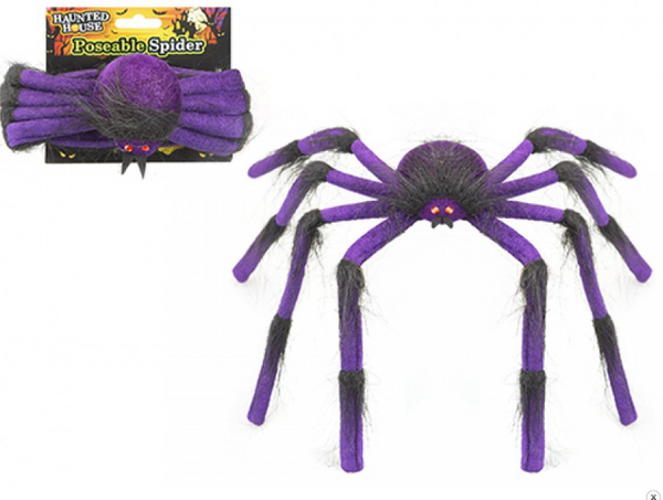 LARGE POSEABLE SPIDER
