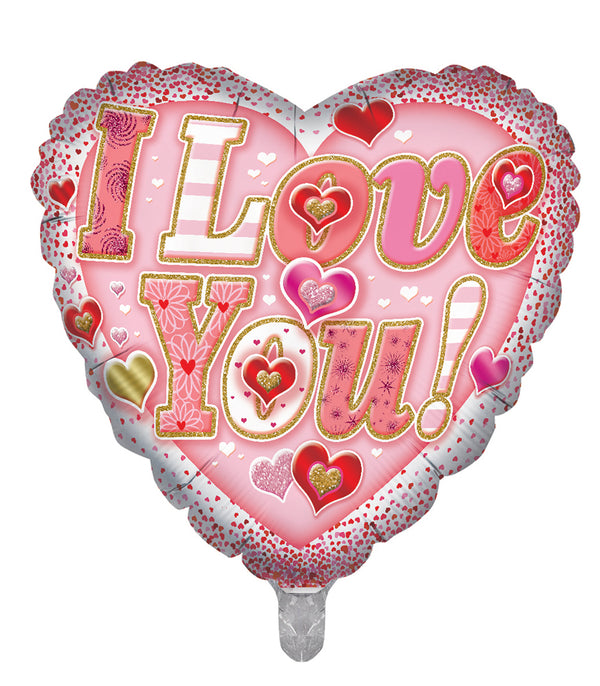 I Love You Foil Balloons - (18")
