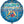 Load image into Gallery viewer, Happy Birthday Blue Stars Foil Balloons - (18")