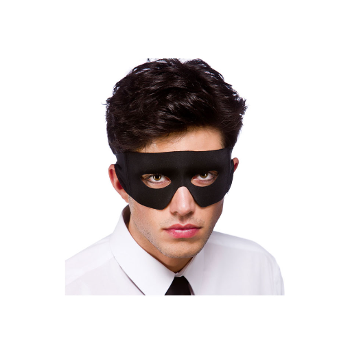 Bandit/Super Hero Eyemask - Black