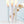 Load image into Gallery viewer, Pastel and Gold Foiled Striped Cake Fountain Candles (3 pack)