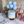 Load image into Gallery viewer, Balloon caketopper, blue - (29 cm)
