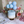 Load image into Gallery viewer, Balloon caketopper, blue - (29 cm)