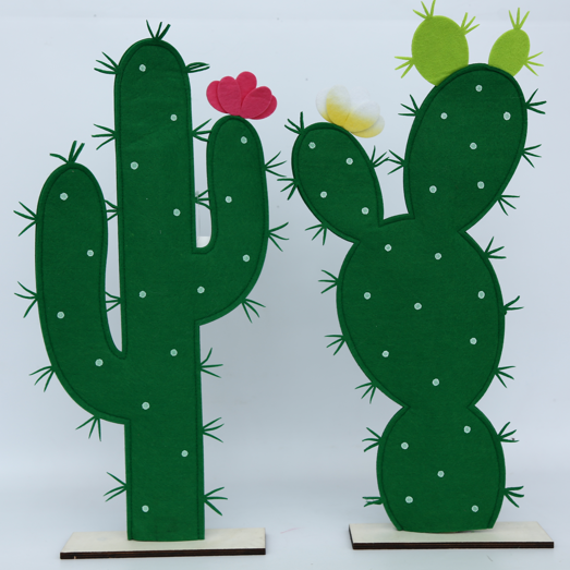 FELT CACTUS With STAND - (56CM )