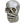 Load image into Gallery viewer, Halloween Skull Ornament in 3 Assorted Designs