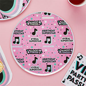 LET'S DANCE PAPER PLATES - (8 Pack)