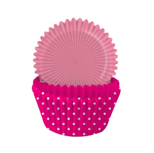 Candy Pink Cupcake Cases
