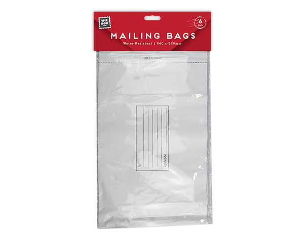 Medium Mailing Bags - (6 Pack)