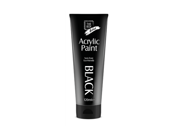 Acrylic Paint - (120ml) in 6 Assorted Colours