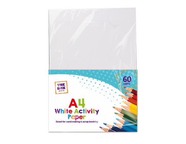 A4 White Play Paper - (60 Sheets)