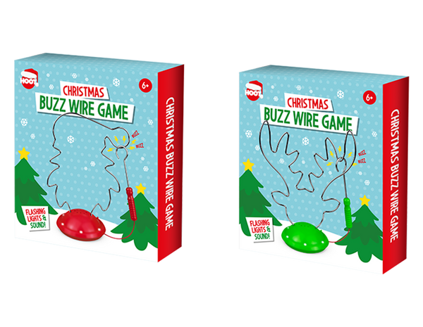 Christmas Buzz Wire Game in 2 Assorted Designs