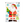 Load image into Gallery viewer, Xmas Figures Glitter Finish Window Stickers in 4 Assorted Designs
