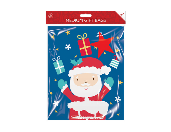 Christmas Cute Medium Gift Bags - (2 Pack)