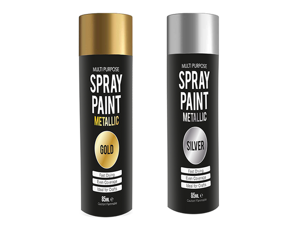 Metallic Spray in 2 Assorted Colours