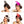 Load image into Gallery viewer, Headband Flapper in 4 Assorted Colours