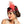 Load image into Gallery viewer, Headband Flapper in 4 Assorted Colours