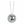 Load image into Gallery viewer, Necklace Disco ball
