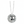Load image into Gallery viewer, Necklace Disco ball