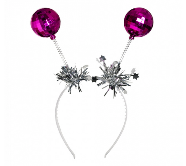 Tiara Disco balls 3 colours assorted