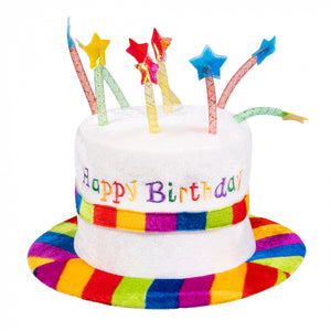 Child Hat Rainbow Pie 'Happy Birthday'