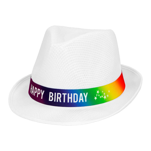 Funky 'HAPPY BIRTHDAY' Hat  in 6 Assorted Colours