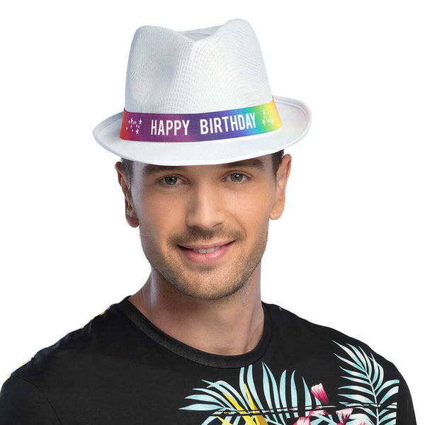 Funky 'HAPPY BIRTHDAY' Hat  in 6 Assorted Colours