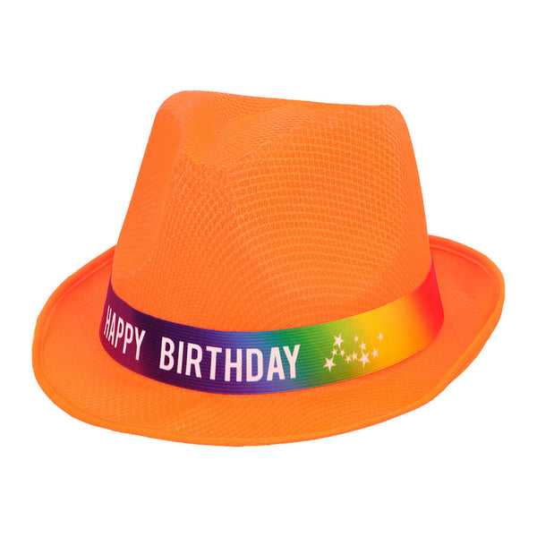 Funky 'HAPPY BIRTHDAY' Hat  in 6 Assorted Colours