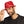 Load image into Gallery viewer, Hat Popstar Sequins - Red