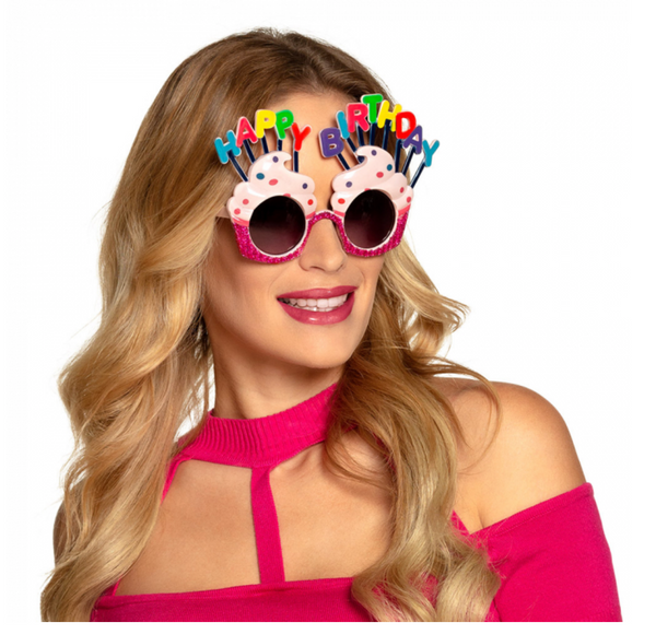 Party glasses 'HAPPY BIRTHDAY'