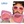 Load image into Gallery viewer, Party glasses Bling bling hot pink