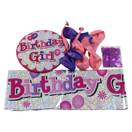 BIRTHDAY GIRL PARTY PACK