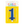 Load image into Gallery viewer, Metallic Blue Number 1 Birthday Candle