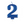 Load image into Gallery viewer, Metallic Blue Number 2 Birthday Candle
